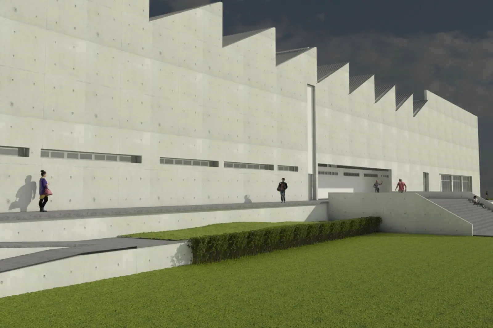 Exterior del plantel CECYT
