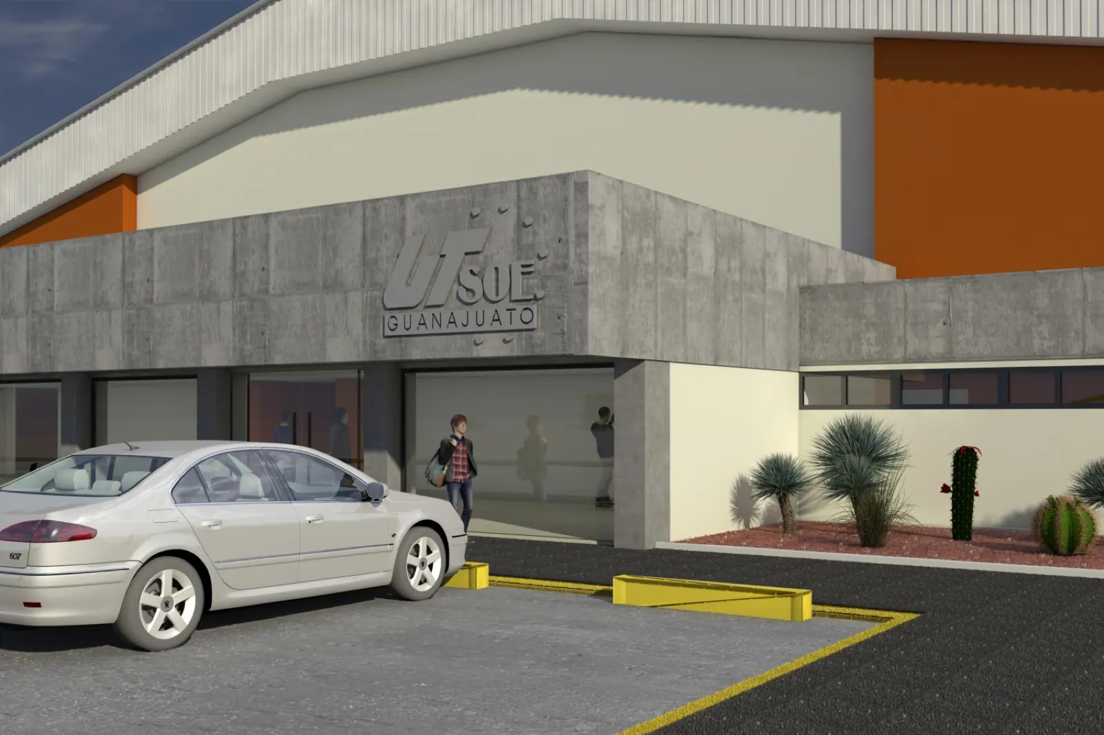 Edificio universitario de la UTSOE proyectado por SMARQ H
